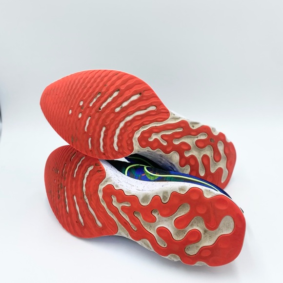 Nike Men's React Infinity Run Flyknit 2 KA Running Shoes CZ3602-400 Size 13 Blue - Picture 6 of 7